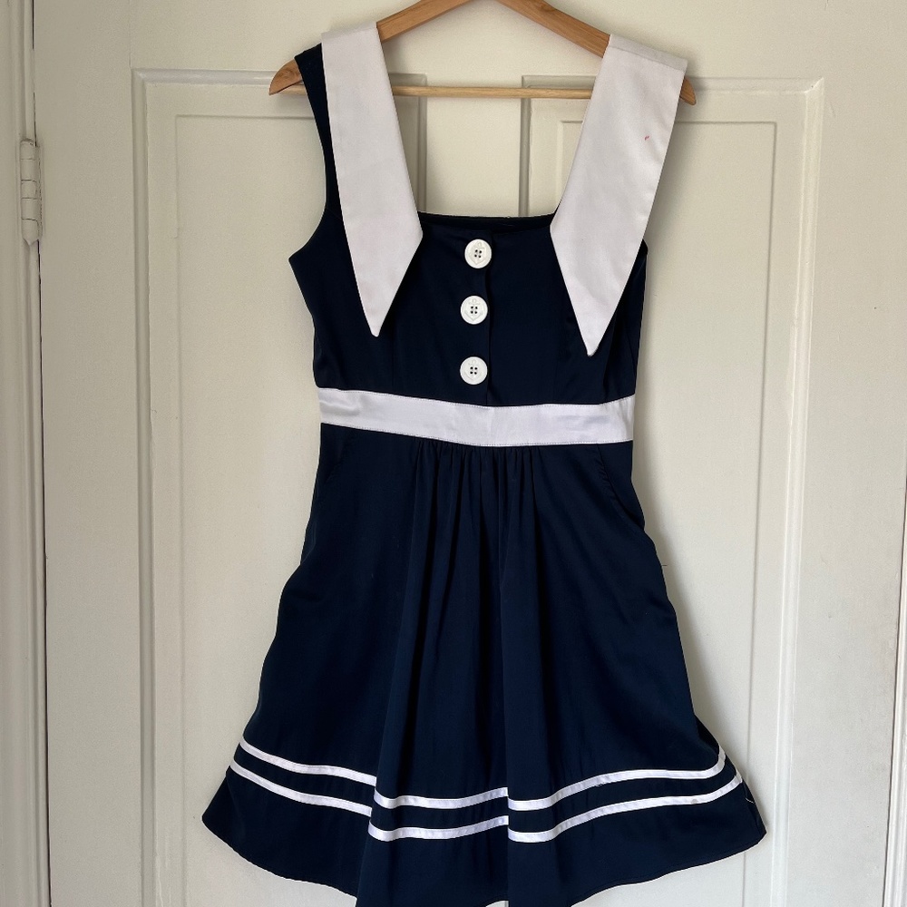 Sailor dress from ModCloth.